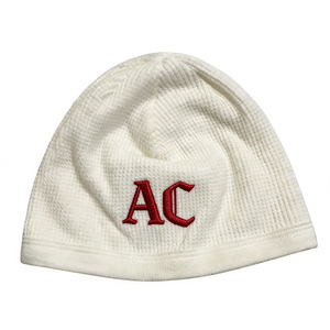 Waffle Knit Beanie Manufacturer Custom Skull Cap <strong>Men</strong> Woman Warm <strong>Winter</strong> Thermal <strong>Hat</strong> with Fleece Lining - Product Image 2