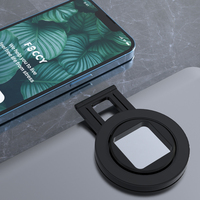 Support magnétique pour téléphone en alliage d'aluminium et support portable pour ordinateur portable, utilisation sur bureau flexible avec hauteur réglable