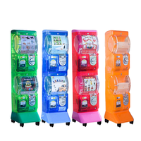 Machine à gachapon japonaise populaire, machine à bonbons, œuf à torsion, jeton gacha, jouet, machine à capsules en plastique à monnayeur, machine distributrice de bonbons