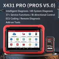 Lecteur de codes de diagnostic automobile Android X-431 PROS V5.0 431 Pad 5 Version internationale avec support anglais Garantie 12 mois
