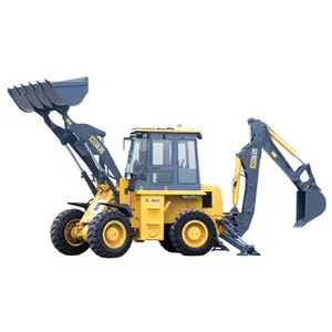 Chinese multipurpose 4x4 small xcm g backhoe loader wz30 25 with spare parts
