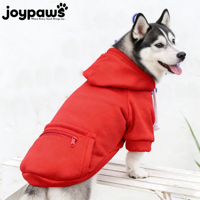 Manteau à capuche classique automne-hiver-printemps pour chiens, à deux pattes, avec poches, multicolore, en polyester, accessoires pour animaux de compagnie, accessoires pour chiens