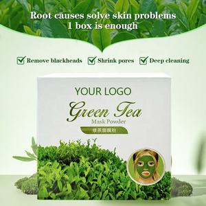 Masque en poudre de gelée de thé vert <span class=keywords><strong>matcha</strong></span> biologique, format voyage, détoxifiant, éclaircissant, raffermissant, pour tous types de peaux - Product Image 5