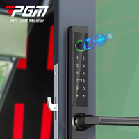 PGM MNQ012 chambre mobile maison extérieure frapper le golf aides à la formation simulateur golf enclos ensemble maison et simulateur de golf commercial