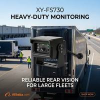 Cámara Exterior para Vehículos AHD con Visión Nocturna Starlight de 1080P, 12 LED IR, IP67, Compacta, de Aleación de Aluminio, para Monitoreo de Camiones y Autobuses