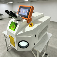 Soudeuse laser YAG 200W pour bijoux, petite machine de soudage laser de bureau pour métaux précieux
