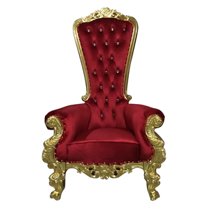 Alquiler para Bodas: Sillas de Trono Grandes Azules con Diseño de León, Económicas, para <span class=keywords><strong>Rey</strong></span> y Reina - Product Image 5