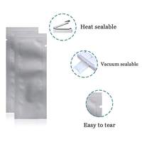 Sachets de 15g et 20g pour le stockage alimentaire, thermoscellables, faciles à ouvrir, en Mylar, sachets sous vide pour l'échantillonnage, emballages en aluminium
