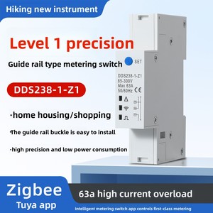 Graffiti <span class=keywords><strong>Zigbee</strong></span> Draadloze Slimme Energiemeter Tuya App Compatibele Meter - Product Image 4