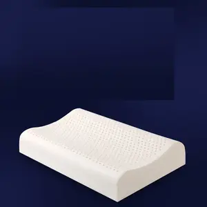 泰国乳胶枕头成人波天然乳胶记忆枕头