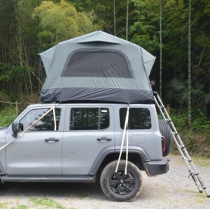 เต็นท์หลังคารถยนต์ SUV รุ่น MQ ขายดีปี 2026 แบบเป่าลมสำหรับตั้งแคมป์ สองห้องนอน สำหรับ 2 คน ใช้ได้ทุกฤดู ติดตั้งง่าย ไม่ทำลายพื้นผิว ผลิตจากโพลีเอสเตอร์ นำเข้าจากสหรัฐอเมริกา - Product Image 2