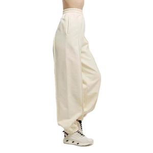 Pantalons de jogging décontractés pour femmes, vente en gros, pantalons de sport en coton à taille élastique, pantalons amples pour femmes, vente chaude - Product Image 3