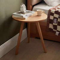 Table basse en bois de chêne massif de style scandinave moderne, durable et économique, meubles de salon