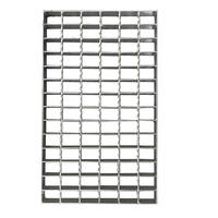 Grille en acier soudée galvanisée à chaud, haute résistance, pour passerelles, plateformes d'usine, et drainage des stations d'épuration