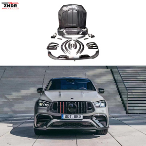 Nouveau Kit de Carrosserie Haute Qualité Mercedes GLE Coupé W167/C167 Style B en Fibre de Carbone : Lame Avant, Diffuseur, Spoiler, Élargisseurs d'Ailes, Aileron de Capot 100% Compatibles - Product Image 1