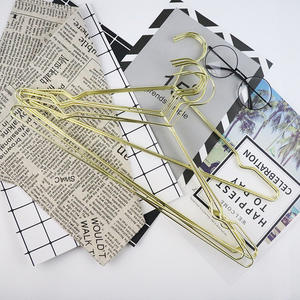 ローズゴールドプレミアムステンレス鋼ランドリーコートハンガー金属ワイヤー布服用高級スーパーマーケット用品 - Product Image 4