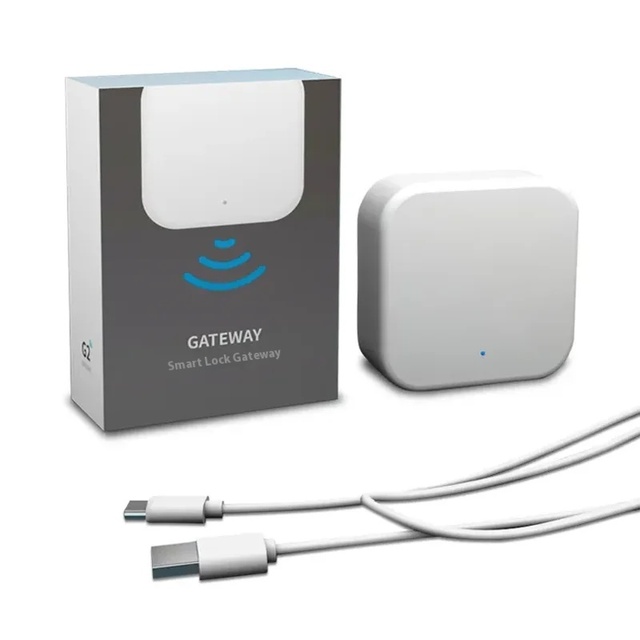 TTlock Gateway Wifi 2.4G Bridge  Smart Door Lock and Server for App Remotely Manage the Users Infromation