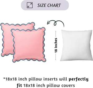 Çin'de yapılan fabrika toptan özelleştirme avrupa tarak kenar yastık Modern dekoratif pamuk yastık kapakları - Product Image 6