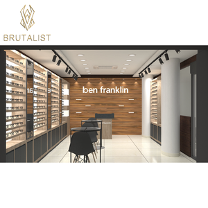 แว่นตาแฟชั่นสำหรับตกแต่งภายในร้านขายแว่นตาทำจากไม้สำหรับจัดแสดงของตกแต่งร้านเฟอร์นิเจอร์ทำจากไม้ - Product Image 4