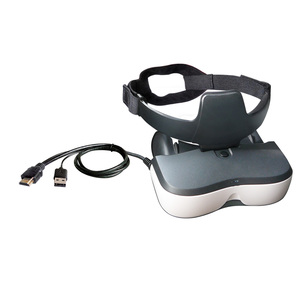 Gafas de Video 3D, Casco <span class=keywords><strong>HMD</strong></span> E636 con Pantalla HD, Entrada HD, Pantalla Virtual de >80 Pulgadas, Batería de 2800 mAh - Product Image 3