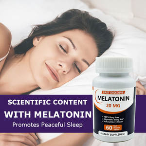 Melatonina Extra Fuerte en Tabletas de 20 mg de Disolución Rápida, Suplemento para Dormir, Máxima Potencia para un Sueño Profundo - Product Image 5