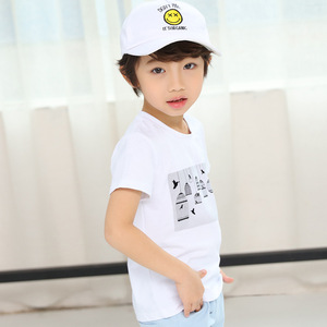 Camiseta con Cuello Redondo de Último Diseño, Popular en España, Hecha con Máquina de Impresión - Product Image 3