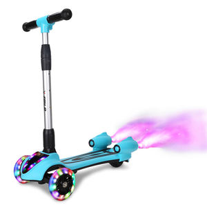 Siège pliant Portable pour enfants, certifié CE, 3 roues avec lumières LED, bulle de fumée pour enfants - Product Image 3