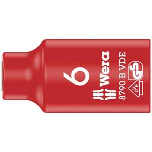 WERA - 05004952001 VDE 3/8 ''zócalo aislado-EAN 4013288192950 LLAVES AISLADOS - Product Image 1