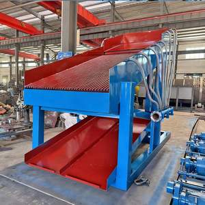 Golderz schüttelt isch Gemini Separator Machine Gravi metrischer Tisch mit SPS-Komponenten des Kernmotor getriebe lagers - Product Image 2