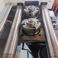 Raboteuse-Dégauchisseuse Robuste MB404A à Quatre Faces, Moteur 5,5 kW, Haute Productivité, pour Panneaux de Bois Massif