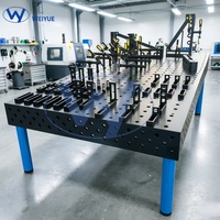 Table de soudage rotative en acier et fonte, plateforme de soudage 3D réutilisable