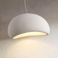 Lampe suspendue style Wabi Sabi, lustre pour salon, restaurant, lampe de plafond moderne, luminaire suspendu design pour bar