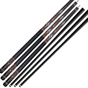 Taco de Billar RQG-H26-1 <span class=keywords><strong>Elite</strong></span> 1/2 de Fibra de Carbono, Taco de Billar de Baja Deflexión y Alto Rendimiento, Taco Profesional Personalizable con Etiqueta de Agua - Product Image 4
