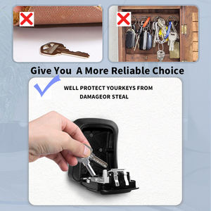 Boîte à clés sécurisée pour colis, extérieure, étanche, anti-vol, avec empreinte digitale, code, Tuya TTlock, Wifi, minuterie - Product Image 6