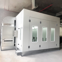Cabine de peinture gonflable CHNHC avec brûleur de chauffage au gaz automatique pour séchage de carrosserie automobile