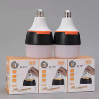 AC85-265V d'éclairage d'urgence Ampoules Led Rechargeable Économie d'énergie Batterie amovible Ampoule d'urgence Lampe d'éclairage domestique
