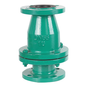 H44J-10/16C một chiều nước thải kiểm tra van cao su-lót Swing backflow preventer gang thép carbon cho nước phương tiện truyền thông - Product Image 1