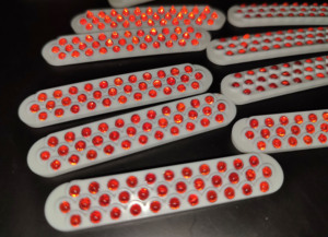 Réflecteur en plastique à haute luminosité Speed Breaker Cat Eye, perles <span class=keywords><strong>de</strong></span> verre réfléchissantes pour une sécurité routière accrue, avertissement <span class=keywords><strong>de</strong></span> circulation - Product Image 5