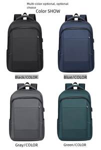 Mochila Antirrobo para Portátil, Duradera y de Lujo, con Puerto de Carga USB, Cierre de Cremallera, Personalizable, Moderna, para Uso Diario en Exteriores, Impermeable, de Oxford - Product Image 6