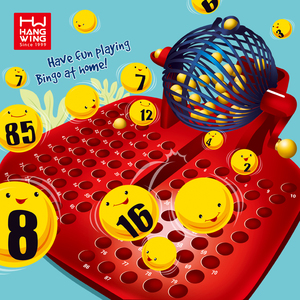 <span class=keywords><strong>Prix</strong></span> d'usine Jeux de société pour enfants d'intérieur, jeux de fête, jeux préscolaires, Jouet, Jeu de bingo et de loterie avec 90 numéros et 48 cartes, Kit de loisirs créatifs pour enfants - Product Image 2