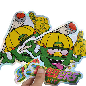 Tùy Chỉnh In Ấn Chết Cắt Ba Chiều Tự Dính Logo Sticker Vinyl Biểu Tượng Không Thấm Nước Ba Chiều Nhãn Dán Nhãn - Product Image 1