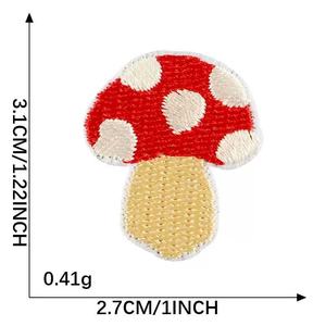 Mini Patch Brodé Thermocollant en Feutre et PVC Écologique, Motif Cœur, Fleur et Caca Mignon pour Chapeaux, Sacs et Décoration Intérieure - Product Image 4
