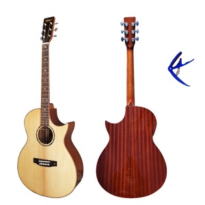 Guitarra Acústica Eléctrica Aiersi, Marca que Vale la Pena <span class=keywords><strong>Comprar</strong></span>, Buena Guitarra para Principiantes, Sonido Agradable y Alta Capacidad de Interpretación - Product Image 2