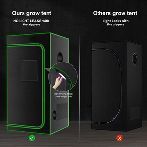 Tela Reflectante de Calor para Cultivo Hidropónico en Cuarto Oscuro, Carpa de Cultivo con Logotipo Personalizado, <span class=keywords><strong>Growbox</strong></span> - Product Image 4