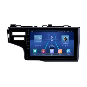 10" HD Display Android 10 Car Radio 1080P Video for Honda Fit LHD 2013-2015 Car Stereo BT GPS Navigation System