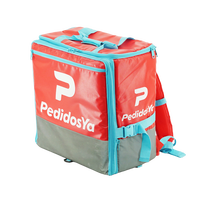 Sac à dos isotherme innovant, fiable, polyvalent et robuste avec séparateurs amovibles pour les commandes de pizzas et de burgers