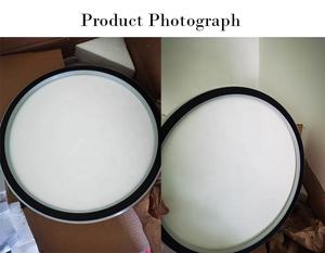 Lámpara de techo LED minimalista moderna ultrafina para dormitorio, sala de libros, pasillo, balcón, cubierta acrílica y base de hierro - Product Image 5