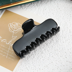 YJL Molletta per Capelli da Donna Stile Coreano Francese, Geometrica Rettangolare in Acetato, Leopardata Retrò, Personalizzabile, di Tendenza - Product Image 5