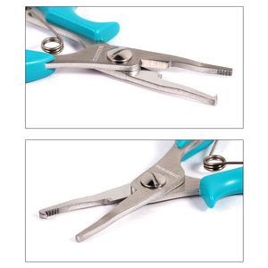 Pince légère Shimano CT-941R en acier inoxydable, coupe-ligne de pêche et ouvre-leurre portable, Japon 199, pour fil PE et boucle de fermeture - Product Image 5