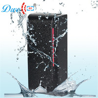 DWECCRF Proximity Door Access Control Wiegand 34 ISO 14443A 13.56MHz RFID NFC Reader Jangkauan Baca 2-10cm Bersertifikasi FCC 15-Bulan